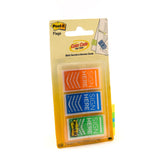 Post-it Flags "Sign Here" 682-SH-OBL in OTG dispenser. 1 x 1.7 in (25.4 mm x 43.2 mm) - Al Masam Stationery LLC